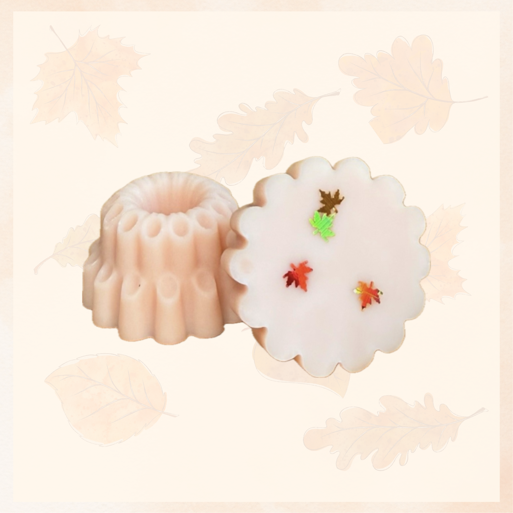 Fondant white musk & golden maple