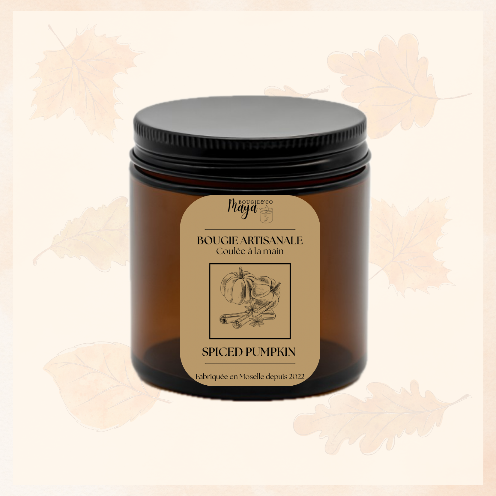 Bougie Spiced pumpkin